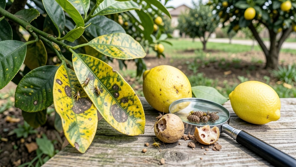 Lemon Tree Diseases and Pests: Quick Fixes for Leaf Spot and Scale Infestations