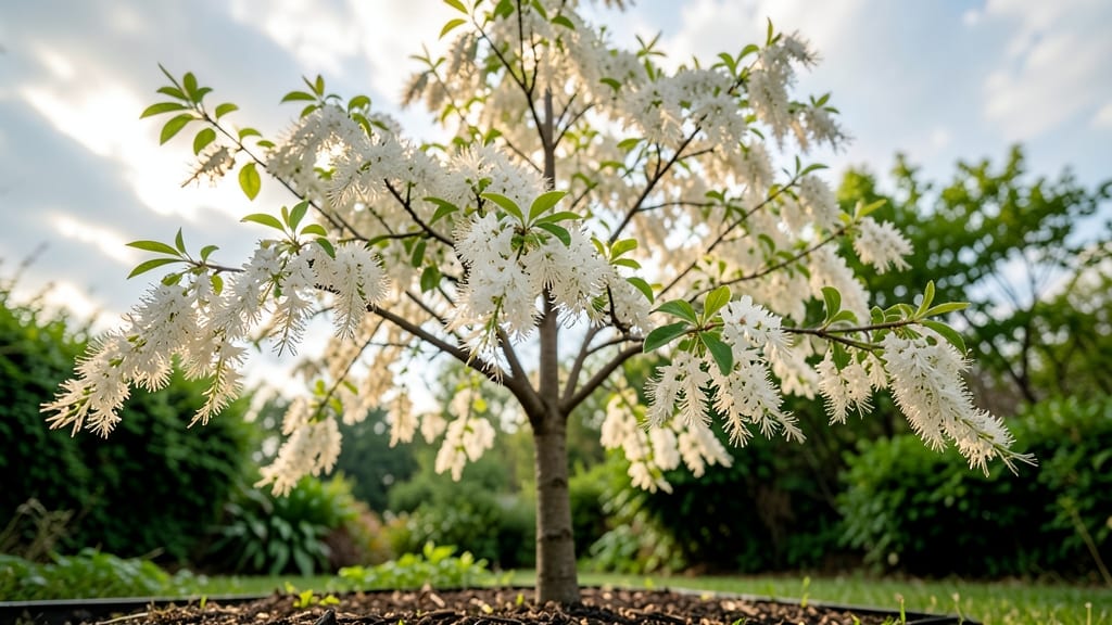 Fringe Tree for Unique Summer Blooms