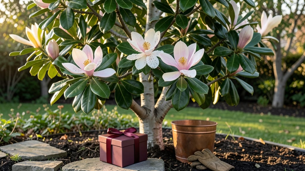Magnolia Tree Gift: Evergreen Elegance for Year-Round Landscaping