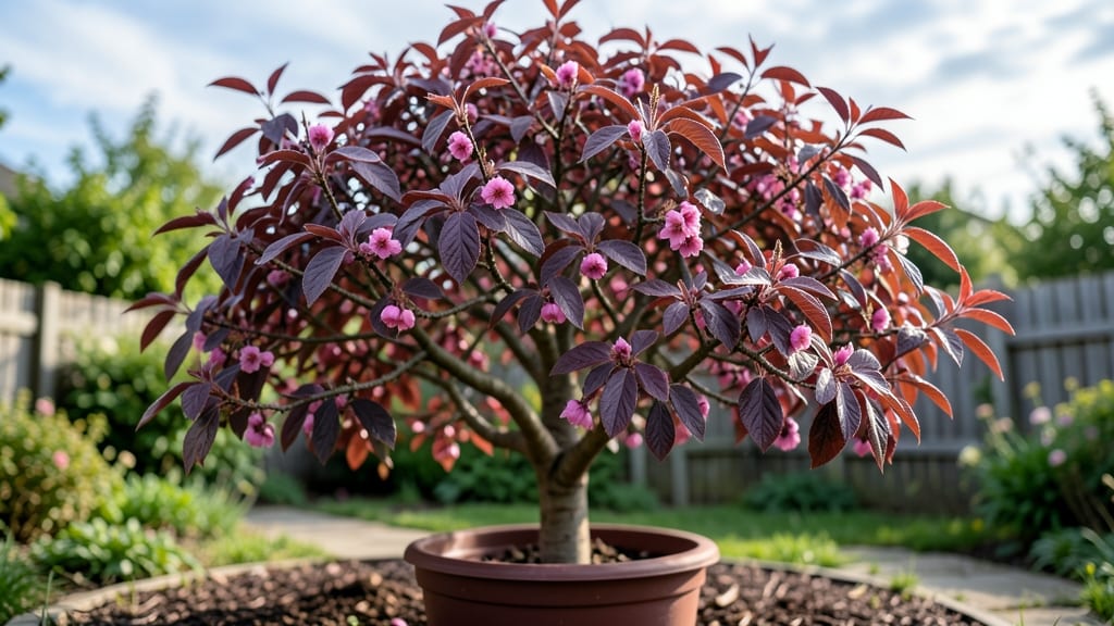 Purple Leaf Plum Tree Flowers: Fragrant Spring Blossoms That Lure Bees