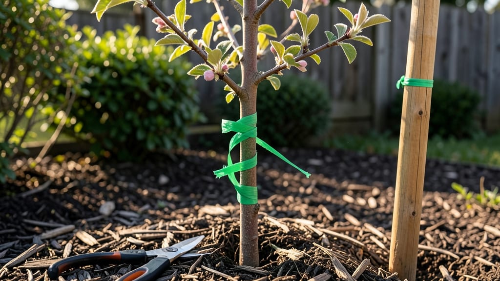 Tree Tie Tape: Pruning Hack for Cleaner Cuts and Stronger Growth