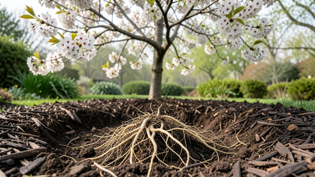 Flowering Cherry Tree Roots: How Deep They Spread and When to Prune Them Safely