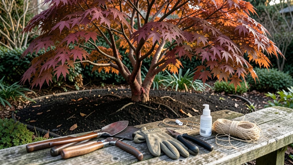 Japanese Maple Tree Winter Trimming: Sharp Cuts for Graceful Growth
