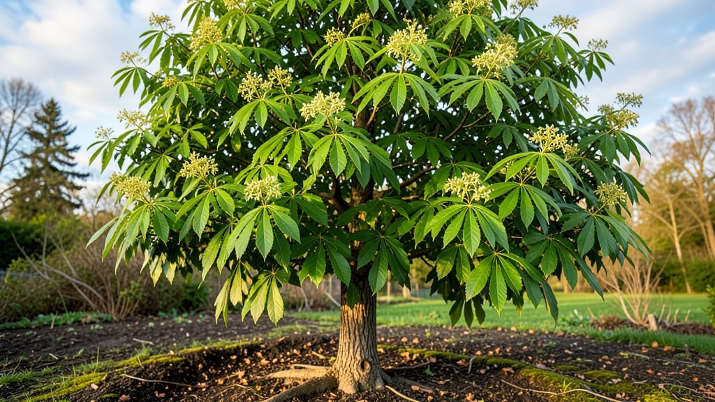 Tree of Heaven Habitat: Fast-Growing Privacy Screen for Year-Round Greenery