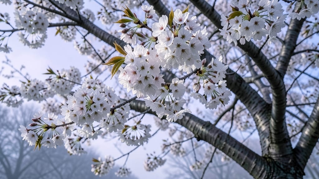 Japanese Cherry Tree for Early Spring Fragrance