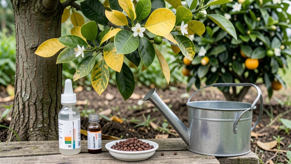 Mandarin Tree Yellow Leaves: Citrus Nutrient Deficiency Fix in 3 Steps