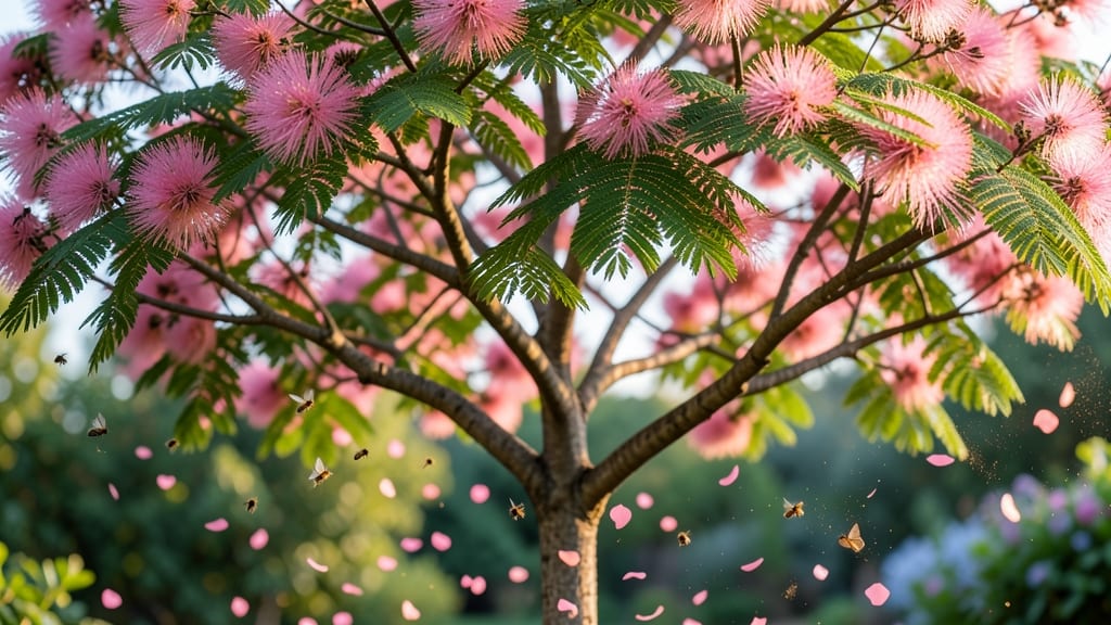 Pink Mimosa Tree