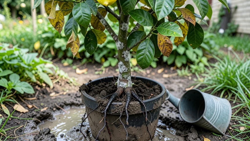 Lemon Tree Overwatered: Root Rot Rescue in 3 Simple Steps