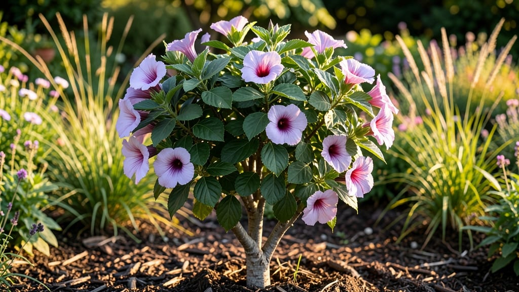 Althea Tree Form: Pruning Secrets for Perfect Umbrella Shape Year-Round