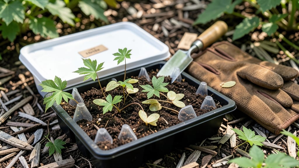 Chinese Maple Tree Seeds: Cold-Stratifed Sprouts in 6 Weeks