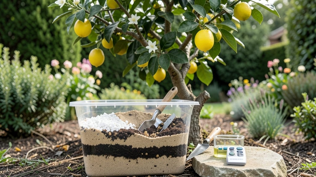 Citrus Tree Soil Mix: Fast-Draining Blend for Thriving Roots