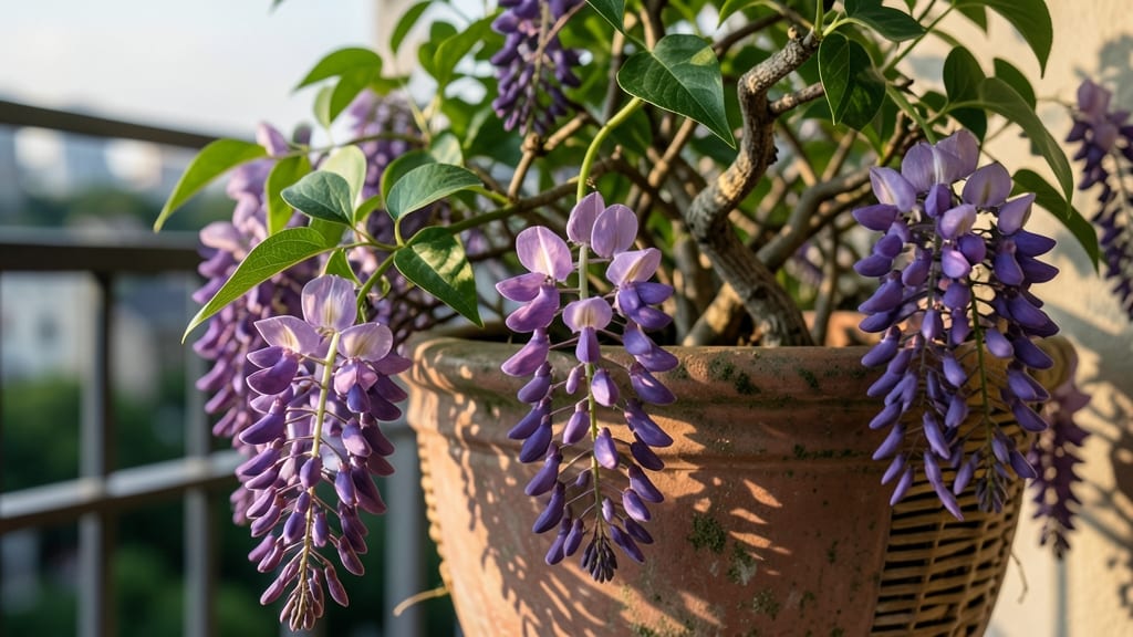 Amethyst Falls Wisteria (Wisteria floribunda)