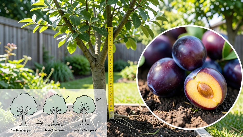 Plum Tree Growth Rate: Year-by-Year Height Milestones by Variety