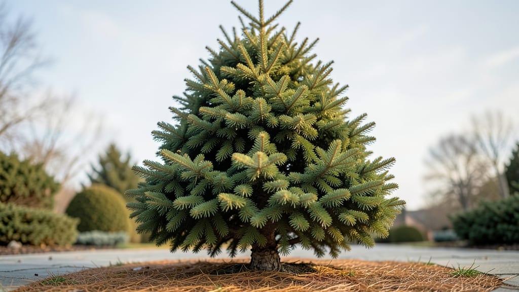 Dwarf Alberta Spruce Trees