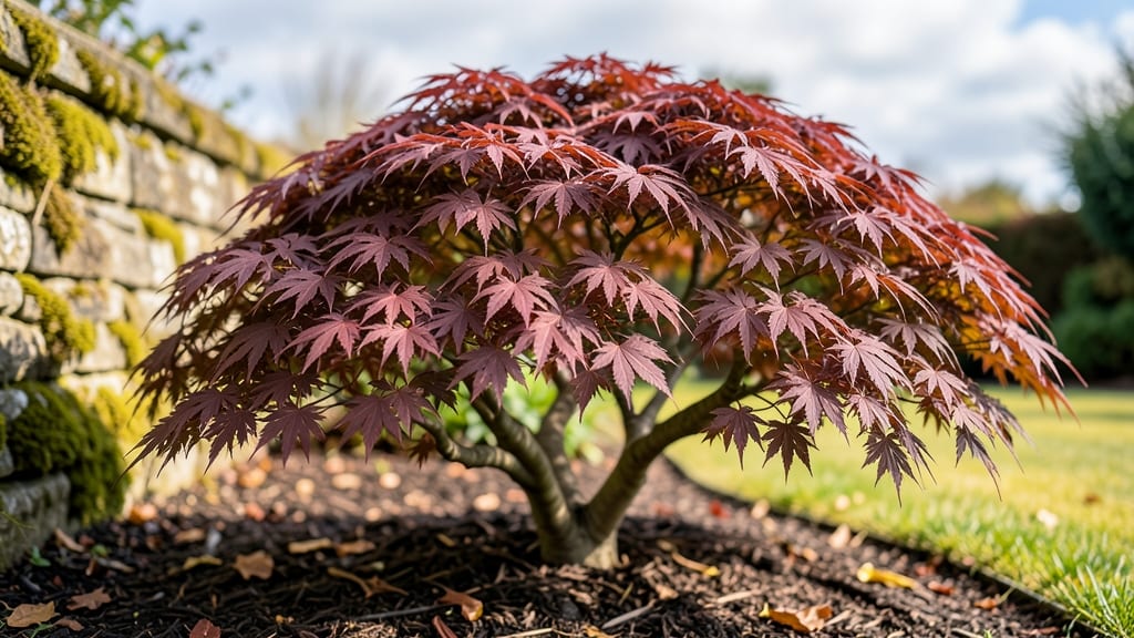 Maple Tree Burgundy Leaves: Autumn's Vibrant Foliage Showstopper