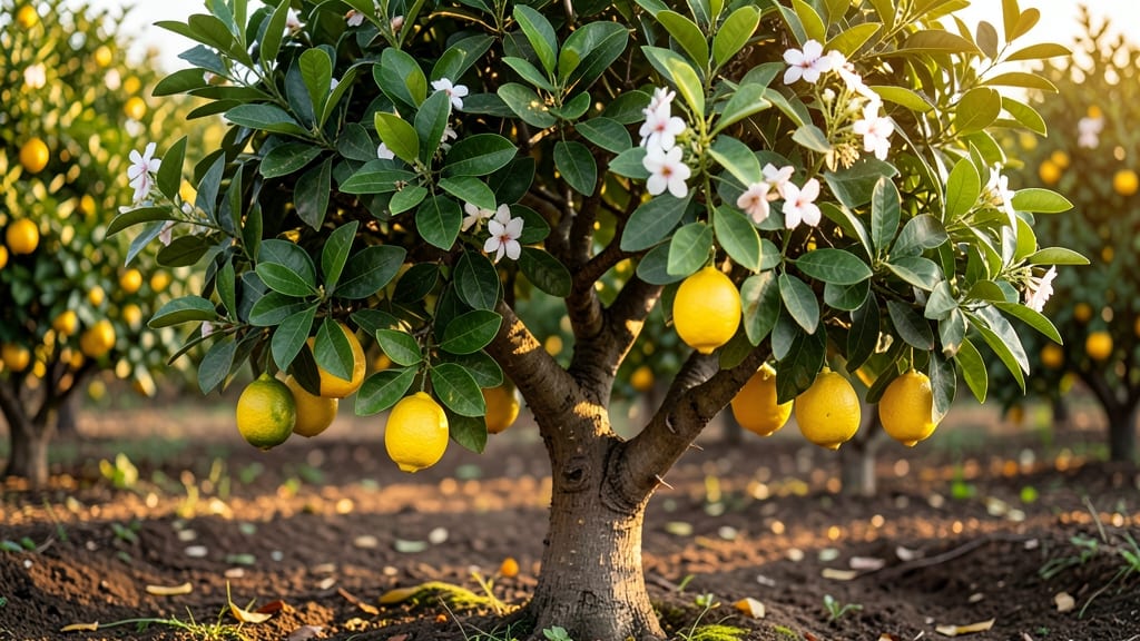 Lemon Tree Large: Prune for 12-Foot Canopy Without Sacrificing Fruit