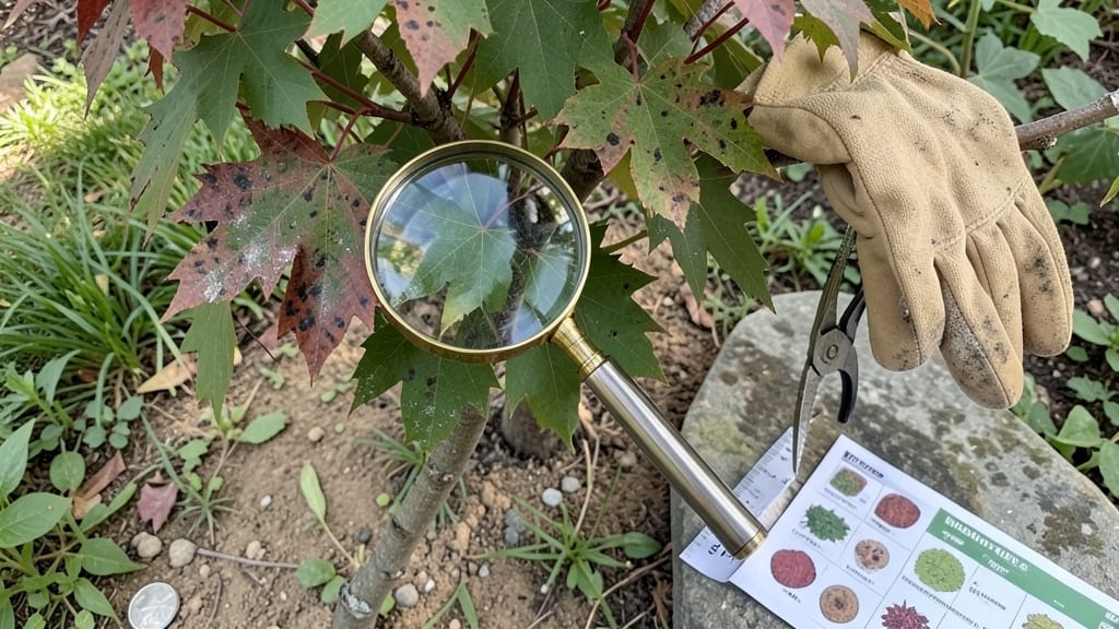 Spots on Tree Leaves: Identify Fungal Blight in 3 Simple Steps