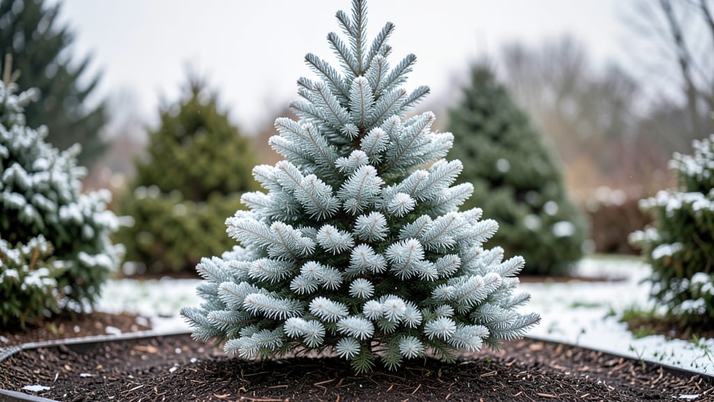 Small Christmas Tree White: Miniature Elegance for Tiny Spaces