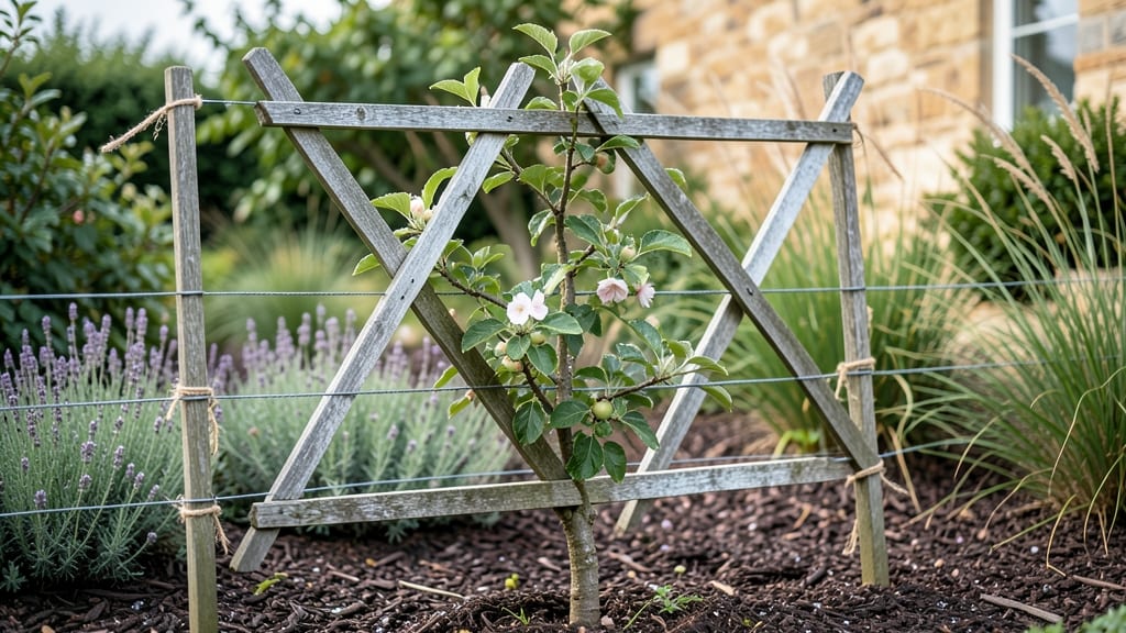 Espalier Apple Tree Trellis: Space-Saving Orchard Design for Small Gardens