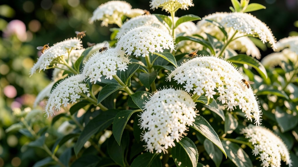 Bridal Wreath Spirea for Pollinator Gardens