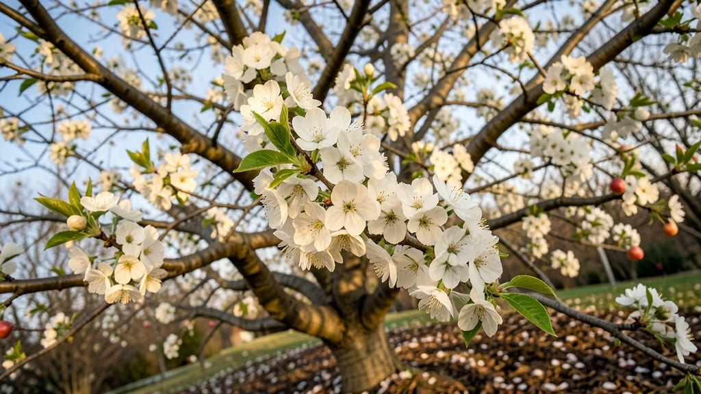 White Flowering Crabapple for Ornamental Value