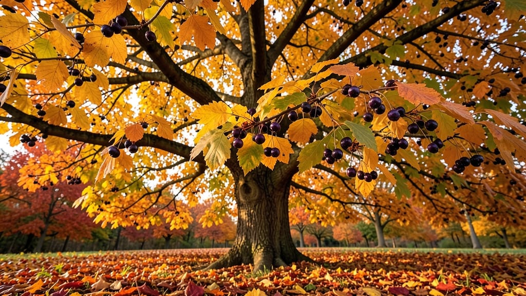 Golden Leaf Mulberry Tree
