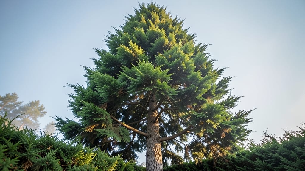 Leyland Cypress for Rapid Vertical Growth