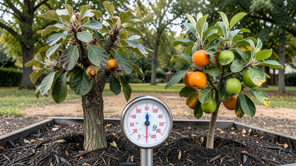 Persimmon Tree Temperature Tolerance: Zone Hardiness and Cold Survival Tips