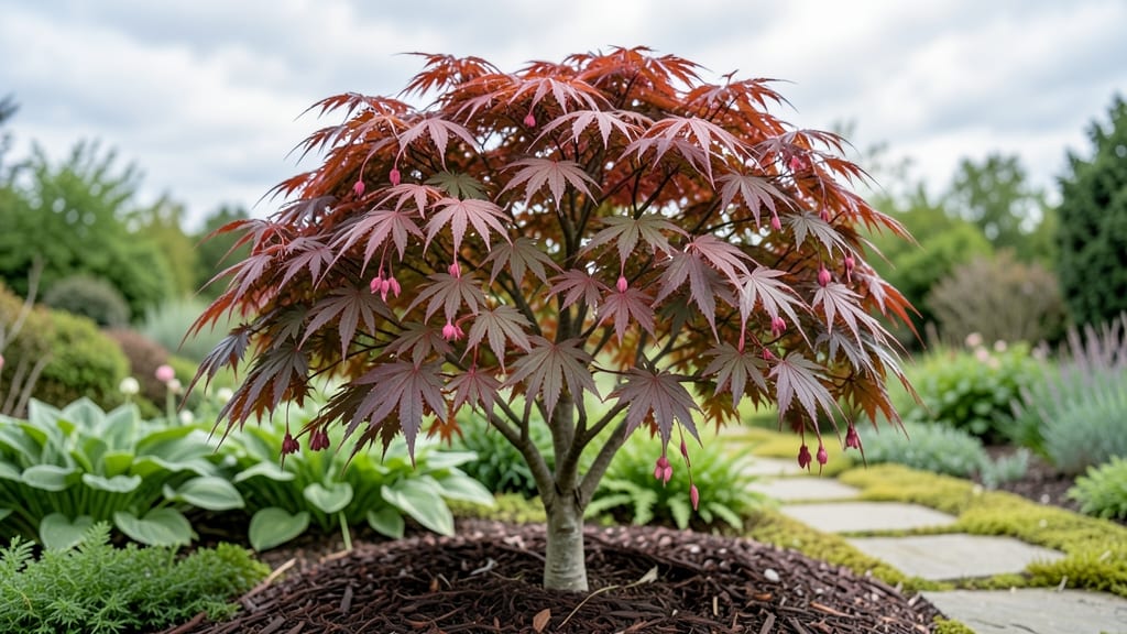 Tree With Red Center: How to Identify and Care for Vibrant Coral Bark Maple