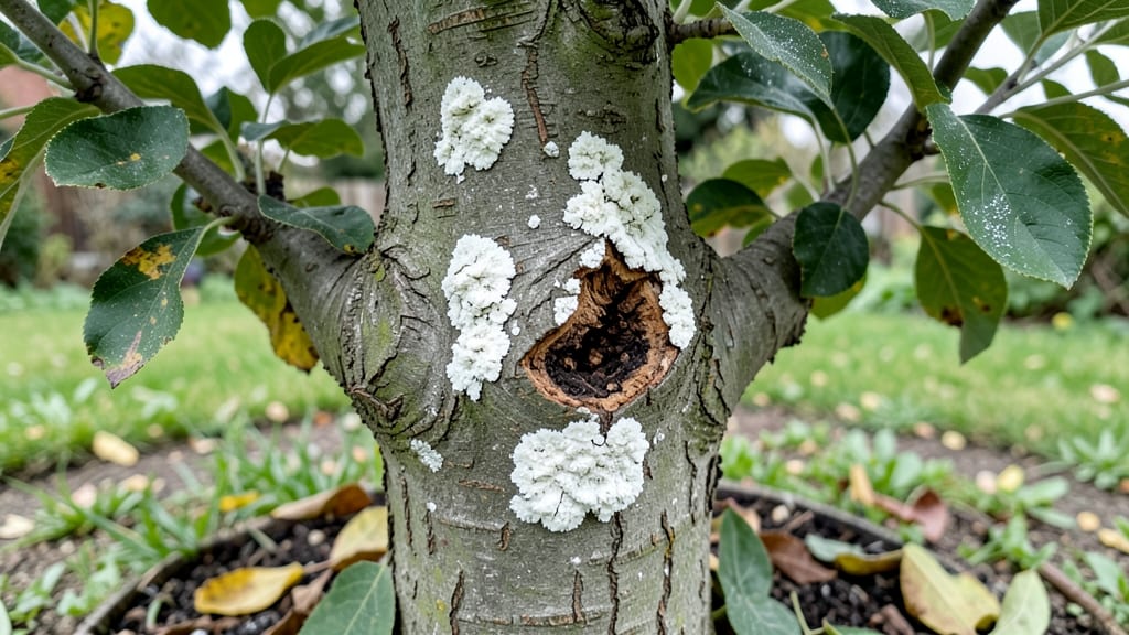 White Fungus on Apple Tree Bark: Identify and Cure This Silent Tree Killer